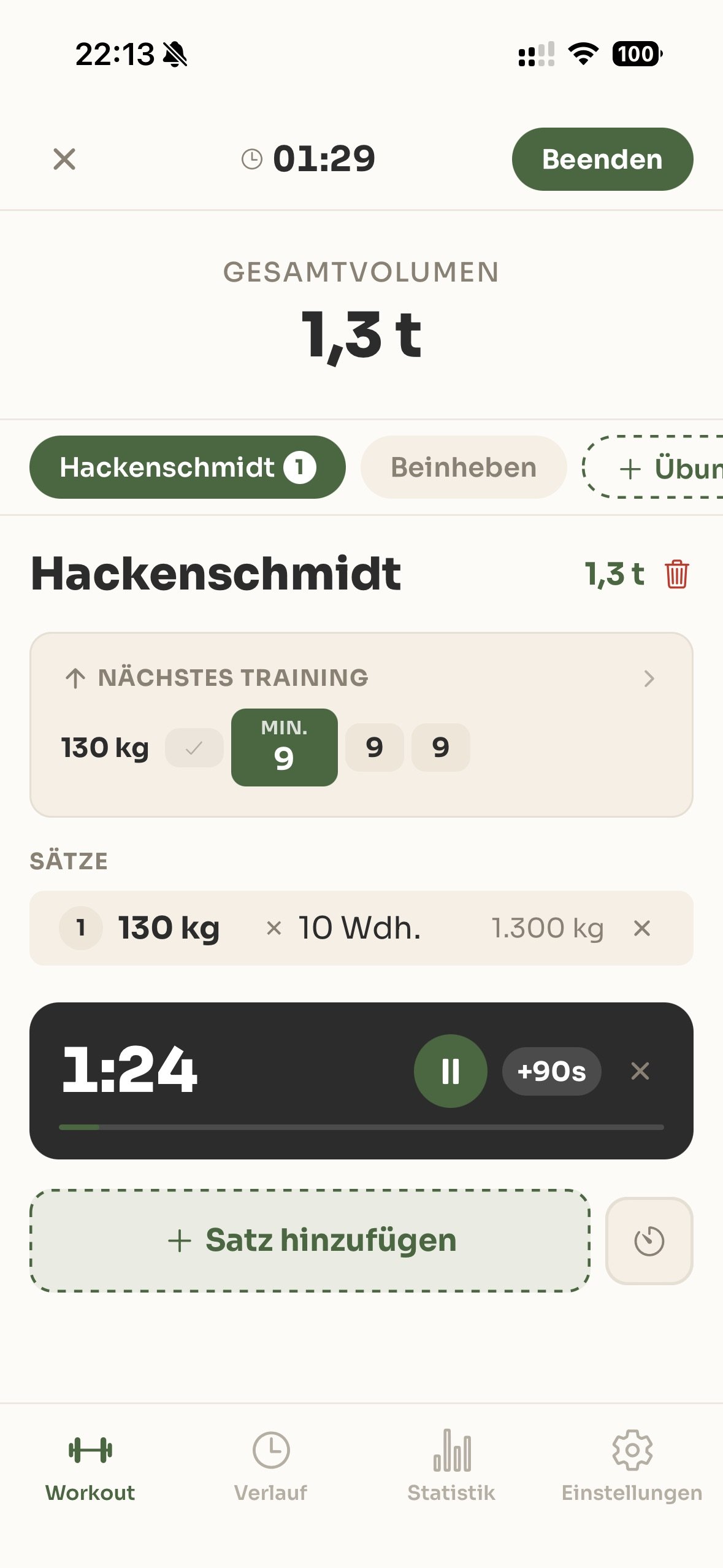 Ascend App – Workout