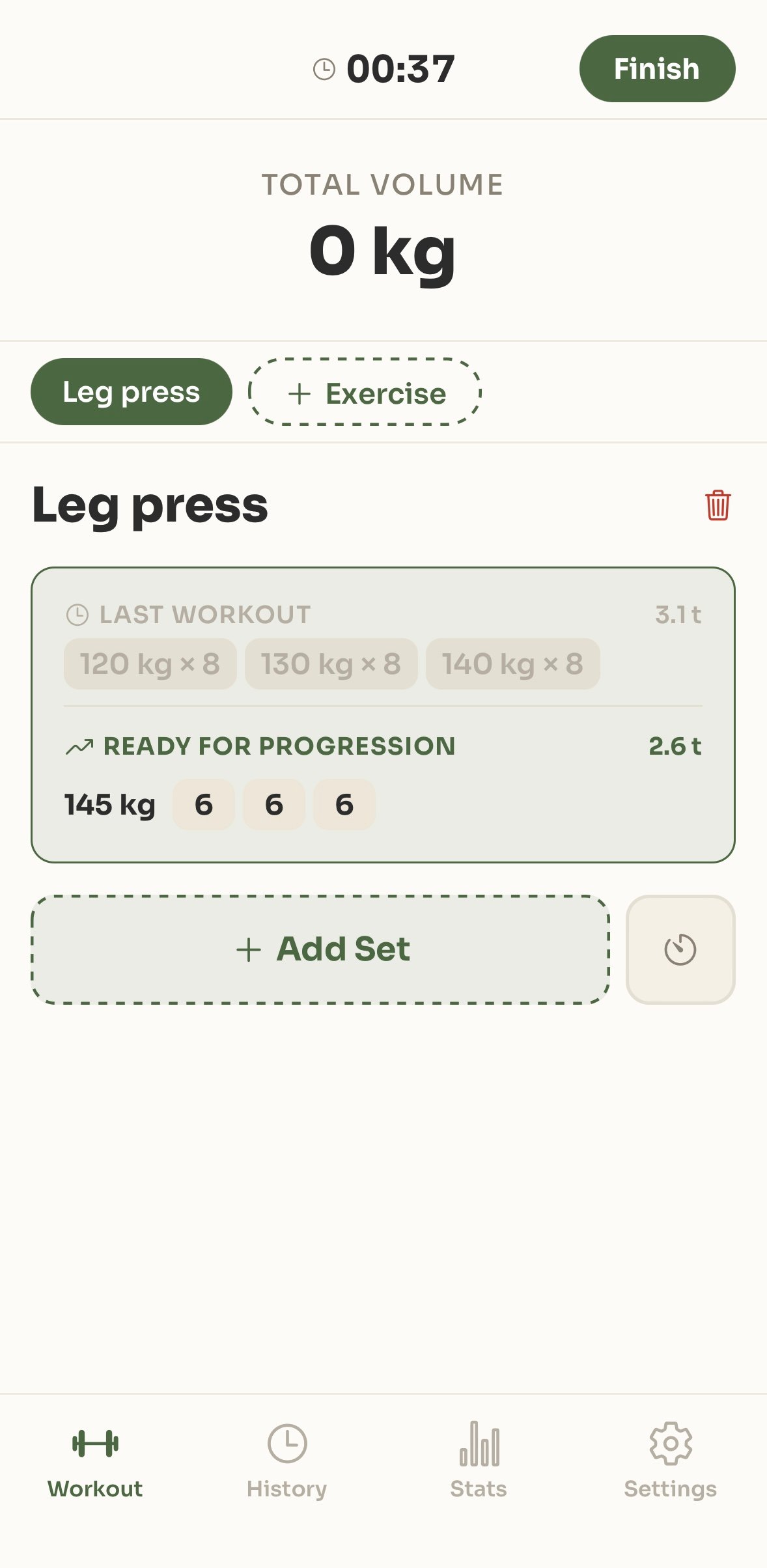 Oraki App – Workout